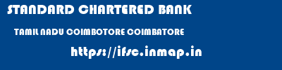 STANDARD CHARTERED BANK  TAMIL NADU COIMBOTORE COIMBATORE   ifsc code